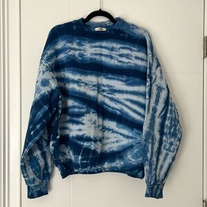 Madhappy Blue Tie Dye Sweatshirt